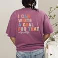 Special Education I Can Write A Goal For That Sped Teacher Women's Comfort Colors T-Shirt Back Print Berry