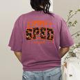 Sped Squad Team Special Education Teacher Halloween Women's Comfort Colors T-Shirt Back Print Berry Sped Squad Team Special Education Teacher Halloween Women's Comfort Colors T-Shirt Back Print Berry