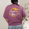 Spelling Bee Halloween Costume For Teachers Women's Comfort Colors T-Shirt Back Print Berry Spelling Bee Halloween Costume For Teachers Women's Comfort Colors T-Shirt Back Print Berry