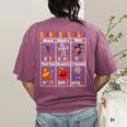 Spooky Syllables Teacher Halloween Educational Kids Women's Comfort Colors T-Shirt Back Print Berry Spooky Syllables Teacher Halloween Educational Kids Women's Comfort Colors T-Shirt Back Print Berry
