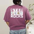 STEM Rocks Science Technology Engineering Math STEM Teacher Women's Comfort Colors T-Shirt Back Print Berry STEM Rocks Science Technology Engineering Math STEM Teacher Women's Comfort Colors T-Shirt Back Print Berry