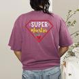 Super Heroe Maestra Espanol Spanish Super Teacher Women's Comfort Colors T-Shirt Back Print Berry Super Heroe Maestra Espanol Spanish Super Teacher Women's Comfort Colors T-Shirt Back Print Berry