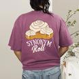 Synonym Roll Teacher And Grammar Geeks Pun For Men Women Kids Women's Comfort Colors T-Shirt Back Print Berry Synonym Roll Teacher And Grammar Geeks Pun For Men Women Kids Women's Comfort Colors T-Shirt Back Print Berry