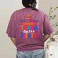 Teach Like It'S A Fiesta Teachers Sombrero Cinco De Mayo Women's Comfort Colors T-Shirt Back Print Berry Teach Like It'S A Fiesta Teachers Sombrero Cinco De Mayo Women's Comfort Colors T-Shirt Back Print Berry