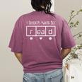 I Teach Kids To Read Teacher Science Of Reading Women Men Women's Comfort Colors T-Shirt Back Print Berry I Teach Kids To Read Teacher Science Of Reading Women Men Women's Comfort Colors T-Shirt Back Print Berry
