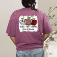 Teach Love Inspire Pre-k Teacher Apple Leopard Red Plain Women's Comfort Colors T-Shirt Back Print Berry Teach Love Inspire Pre-k Teacher Apple Leopard Red Plain Women's Comfort Colors T-Shirt Back Print Berry