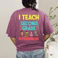 I Teach Second Grade Superheroes Teacher Superhero Women's Comfort Colors T-Shirt Back Print Berry I Teach Second Grade Superheroes Teacher Superhero Women's Comfort Colors T-Shirt Back Print Berry