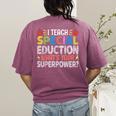 I Teach Special Education SPED Special Education Teacher For Men Women Women's Comfort Colors T-Shirt Back Print Berry I Teach Special Education SPED Special Education Teacher For Men Women Women's Comfort Colors T-Shirt Back Print Berry