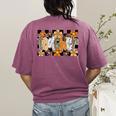 Teacher Appreciation Boho Floral Leopard Checkered Women's Comfort Colors T-Shirt Back Print Berry Teacher Appreciation Boho Floral Leopard Checkered Women's Comfort Colors T-Shirt Back Print Berry