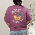 Teacher We Are Like a Box Of Crayons Women's Comfort Colors T-Shirt Back Print Berry Teacher We Are Like a Box Of Crayons Women's Comfort Colors T-Shirt Back Print Berry