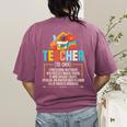 Teacher Definition Teaching School Teacher Men Women Women's Comfort Colors T-Shirt Back Print Berry Teacher Definition Teaching School Teacher Men Women Women's Comfort Colors T-Shirt Back Print Berry
