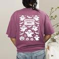 Teacher Halloween Composition Notebook Costume Halloween Women's Comfort Colors T-Shirt Back Print Berry Teacher Halloween Composition Notebook Costume Halloween Women's Comfort Colors T-Shirt Back Print Berry