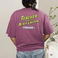 Teacher Halloween Tshirt Teacher From The Lagoon Men Women Women's Comfort Colors T-Shirt Back Print Berry Teacher Halloween Tshirt Teacher From The Lagoon Men Women Women's Comfort Colors T-Shirt Back Print Berry