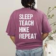 Teacher Hiking Shirt Teaching Hiker T Shirt Women's Comfort Colors T-Shirt Back Print Berry Teacher Hiking Shirt Teaching Hiker T Shirt Women's Comfort Colors T-Shirt Back Print Berry