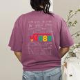 Teacher Math 67 Meme Square Root 4489 Slang Six Seven Women's Comfort Colors T-Shirt Back Print Berry Teacher Math 67 Meme Square Root 4489 Slang Six Seven Women's Comfort Colors T-Shirt Back Print Berry