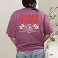Teacher Pit Crew Race Car Driver Costume Men Women Kids Women's Comfort Colors T-Shirt Back Print Berry Teacher Pit Crew Race Car Driver Costume Men Women Kids Women's Comfort Colors T-Shirt Back Print Berry