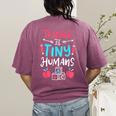 Teacher Preschool Pre K Kindergarten Women's Comfort Colors T-Shirt Back Print Berry Teacher Preschool Pre K Kindergarten Women's Comfort Colors T-Shirt Back Print Berry