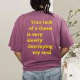 Teacher Or Professor Essay Thesis Writing Joke For Men Women Women's Comfort Colors T-Shirt Back Print Berry Teacher Or Professor Essay Thesis Writing Joke For Men Women Women's Comfort Colors T-Shirt Back Print Berry