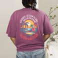 Teacher Retirement Shirts 2026 Goodbye Lesson Hello Freedom Women's Comfort Colors T-Shirt Back Print Berry