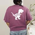 Teacher Saurus T Shirt For Men And Women Women's Comfort Colors T-Shirt Back Print Berry Teacher Saurus T Shirt For Men And Women Women's Comfort Colors T-Shirt Back Print Berry