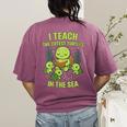 Teachers Day Women's Comfort Colors T-Shirt Back Print Berry Teachers Day Women's Comfort Colors T-Shirt Back Print Berry