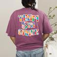 Team 5th Grade Building Blocks Bricks Theme Teacher Team For Men Women Kids Women's Comfort Colors T-Shirt Back Print Berry Team 5th Grade Building Blocks Bricks Theme Teacher Team For Men Women Kids Women's Comfort Colors T-Shirt Back Print Berry