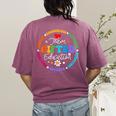 Team Ed Education Teacher Appreciation Back To School Women's Comfort Colors T-Shirt Back Print Berry Team Ed Education Teacher Appreciation Back To School Women's Comfort Colors T-Shirt Back Print Berry