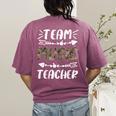 Team Music Teacher Camo Teacher Student Back To School Women's Comfort Colors T-Shirt Back Print Berry Team Music Teacher Camo Teacher Student Back To School Women's Comfort Colors T-Shirt Back Print Berry
