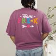 Team Pre-K Shirt PreSchool Teacher Student Back To School Women's Comfort Colors T-Shirt Back Print Berry Team Pre-K Shirt PreSchool Teacher Student Back To School Women's Comfort Colors T-Shirt Back Print Berry