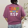 Team RSP RSP Teacher Kindergarten Teacher Women's Comfort Colors T-Shirt Back Print Berry Team RSP RSP Teacher Kindergarten Teacher Women's Comfort Colors T-Shirt Back Print Berry