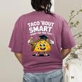 Test Day Teacher Shirt Motivational Testing Day Taco Testing Women's Comfort Colors T-Shirt Back Print Berry Test Day Teacher Shirt Motivational Testing Day Taco Testing Women's Comfort Colors T-Shirt Back Print Berry