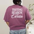 Testing Season Is My Cardio Teacher Test Day Women's Comfort Colors T-Shirt Back Print Berry Testing Season Is My Cardio Teacher Test Day Women's Comfort Colors T-Shirt Back Print Berry