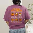 Thankful Syllables Teacher Thanksgiving Educational Kids Women's Comfort Colors T-Shirt Back Print Berry Thankful Syllables Teacher Thanksgiving Educational Kids Women's Comfort Colors T-Shirt Back Print Berry