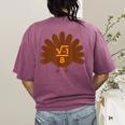 Thanksgiving Math Teacher Math Symbol Men Women Girls Kids Women's Comfort Colors T-Shirt Back Print Berry Thanksgiving Math Teacher Math Symbol Men Women Girls Kids Women's Comfort Colors T-Shirt Back Print Berry