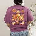 Thanksgiving One Thankful Art Teacher Fall Groovy Men Women Women's Comfort Colors T-Shirt Back Print Berry Thanksgiving One Thankful Art Teacher Fall Groovy Men Women Women's Comfort Colors T-Shirt Back Print Berry