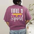 Title 1 Reading Teacher Shirt Women's Comfort Colors T-Shirt Back Print Berry Title 1 Reading Teacher Shirt Women's Comfort Colors T-Shirt Back Print Berry