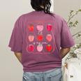 TK Is My Jam Transitional Kindergarten TK Teacher Strawberry Women's Comfort Colors T-Shirt Back Print Berry TK Is My Jam Transitional Kindergarten TK Teacher Strawberry Women's Comfort Colors T-Shirt Back Print Berry