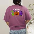 TOD Itinerant Teacher Of The Deaf Halloween ASL Interpreters Women's Comfort Colors T-Shirt Back Print Berry TOD Itinerant Teacher Of The Deaf Halloween ASL Interpreters Women's Comfort Colors T-Shirt Back Print Berry