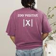 Top Math Teacher Joke Men Women Fun Stay Positive Women's Comfort Colors T-Shirt Back Print Berry Top Math Teacher Joke Men Women Fun Stay Positive Women's Comfort Colors T-Shirt Back Print Berry