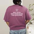 History Teacher Real Goths Sack Rome Women's Comfort Colors T-Shirt Back Print Berry