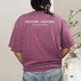 History Teacher Teaching Students Women's Comfort Colors T-Shirt Back Print Berry History Teacher Teaching Students Women's Comfort Colors T-Shirt Back Print Berry