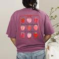 Transitional Kindergarten Is My Jam Strawberry TK Teacher Women's Comfort Colors T-Shirt Back Print Berry