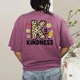 Unity Day Design Kindness Orange Teacher Kids Be Kind Women's Comfort Colors T-Shirt Back Print Berry Unity Day Design Kindness Orange Teacher Kids Be Kind Women's Comfort Colors T-Shirt Back Print Berry