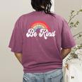 Unity Day Orange Teacher Kindness Antibulliyng Be Kind Women's Comfort Colors T-Shirt Back Print Berry Unity Day Orange Teacher Kindness Antibulliyng Be Kind Women's Comfort Colors T-Shirt Back Print Berry