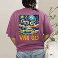 Van Go Vanlife Accessories Artist Art Teacher Women's Comfort Colors T-Shirt Back Print Berry Van Go Vanlife Accessories Artist Art Teacher Women's Comfort Colors T-Shirt Back Print Berry