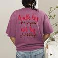 Visually Impaired Teacher Braille Bible Verse Walk By Faith Women's Comfort Colors T-Shirt Back Print Berry Visually Impaired Teacher Braille Bible Verse Walk By Faith Women's Comfort Colors T-Shirt Back Print Berry