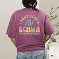 I Want To Be a SCHWA It's Never Stressed Reading Teacher Women's Comfort Colors T-Shirt Back Print Berry I Want To Be a SCHWA It's Never Stressed Reading Teacher Women's Comfort Colors T-Shirt Back Print Berry