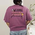 Wedding Planning Not Lesson Engaged Teacher Wedding Women's Comfort Colors T-Shirt Back Print Berry Wedding Planning Not Lesson Engaged Teacher Wedding Women's Comfort Colors T-Shirt Back Print Berry