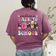 Welcome Back To School 2024 Teachers Students First Day Women's Comfort Colors T-Shirt Back Print Berry Welcome Back To School 2024 Teachers Students First Day Women's Comfort Colors T-Shirt Back Print Berry