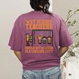 Why Science Teachers Not Given Playground Duty Men Women Women's Comfort Colors T-Shirt Back Print Berry Why Science Teachers Not Given Playground Duty Men Women Women's Comfort Colors T-Shirt Back Print Berry